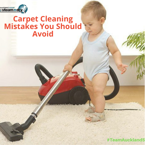 Carpet Cleaning Mistakes You Should Avoid