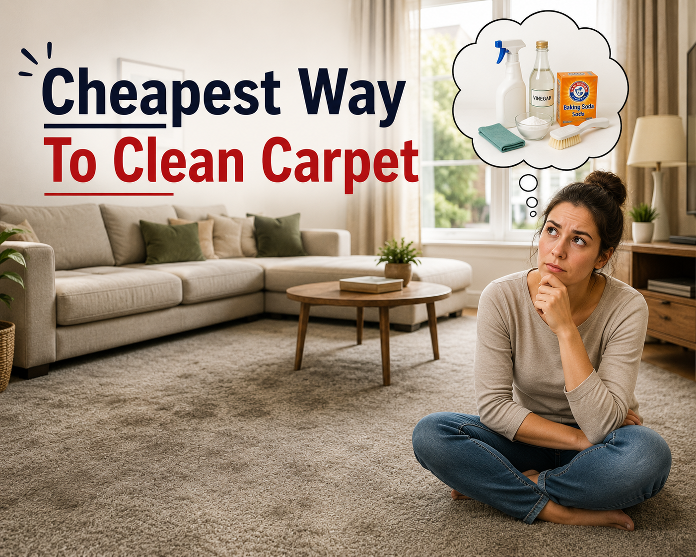 What Is the Cheapest Way to Clean Carpet?