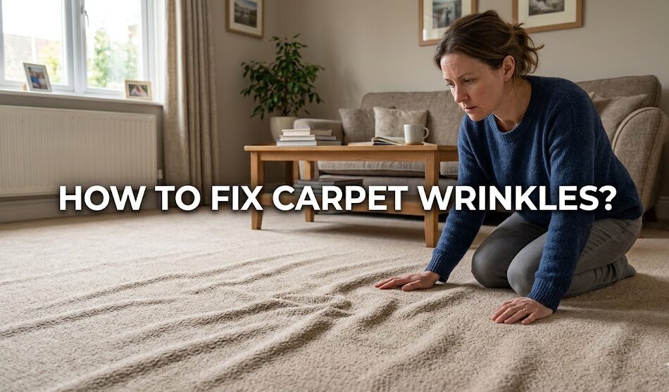 How to Fix Carpet Wrinkles?